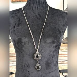 White House Black Market Long Pendant Necklace
